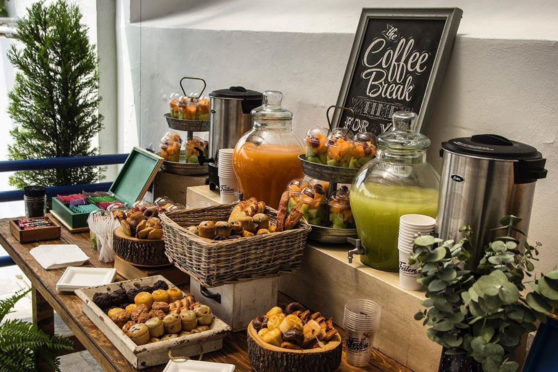 Evento de catering Aguayo Eventos